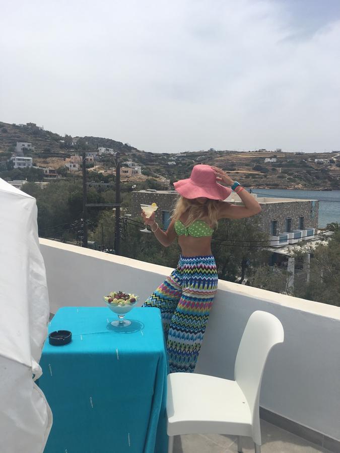 Aphrodite Hotel Syros Kini Esterno foto