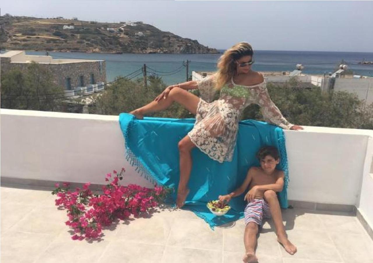 Aphrodite Hotel Syros Kini Esterno foto